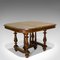 Large Antique Fench Walnut Extending Dining Table, 1900s, Image 4