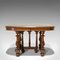 Large Antique Fench Walnut Extending Dining Table, 1900s 3