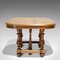 Large Antique Fench Walnut Extending Dining Table, 1900s, Image 1