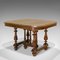 Large Antique Fench Walnut Extending Dining Table, 1900s 5