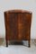 Art Deco Leather Wing Lounge Chairs, 1930s, Set of 2, Image 13