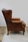Art Deco Leather Wing Lounge Chairs, 1930s, Set of 2, Image 24