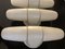 Ceramic Model 6068 Sconces by Wilhelm Wagenfeld for Lindner, 1958, Set of 3 6