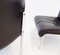 Black Leather Lounge Chairs from Girsberger, 1980s, Set of 2, Image 9