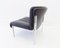 Black Leather Lounge Chairs from Girsberger, 1980s, Set of 2 8