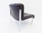 Black Leather Lounge Chairs from Girsberger, 1980s, Set of 2 11