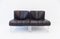 Black Leather Lounge Chairs from Girsberger, 1980s, Set of 2 17