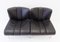 Black Leather Lounge Chairs from Girsberger, 1980s, Set of 2, Image 2
