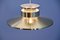 Danish Brass Ceiling Lamp, 1970s, Imagen 5