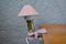 Pink Clip Table Lamp, 1950s 2
