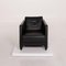 Conseta Leather Armchair in Black from Cor 7