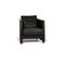 Conseta Leather Armchair in Black from Cor, Image 1