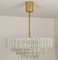 Large Glass and Brass Light Fixtures from Doria, Germany, 1969, Set of 3 11