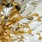 Italian Crystal and Gilded Brass Flush Mount Sconces from Stilkronen, Set of 2, Image 4