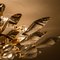 Italian Crystal and Gilded Brass Flush Mount Sconces from Stilkronen, Set of 2 19