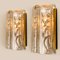 Structured Blown Glass and Brass Wall Sconce from Doria, 1960 5