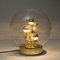 Large Hand Blown Bubble Glass Table Lamps from Doria, 1970, Set of 2, Image 7