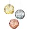 Murano Glass Pendant Lights in the Style of Venini, 1960s, Set of 3 1