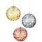 Murano Glass Pendant Lights in the Style of Venini, 1960s, Set of 3, Image 1