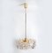 German Faceted Crystal and Gilt Metal 4-Tier Chandeliers from Kinkeldey, Set of 2 11