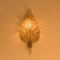 Large Wall Sconces in Gold Glass from Barovier & Toso, Murano, Italy, 1960, Set of 2, Image 6