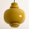 Olive Green Glass Pendant Lights by Hans-Agne Jakobsson for Staff, 1960, Set of 2, Image 11