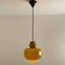 Olive Green Glass Pendant Lights by Hans-Agne Jakobsson for Staff, 1960, Set of 2 16