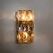 Wall Light Fixtures in Chrome-Plated Crystal Glass from Palwa, 1970, Set of 4 5