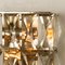 Wall Light Fixtures in Chrome-Plated Crystal Glass from Palwa, 1970, Set of 4 16