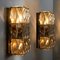 Wall Light Fixtures in Chrome-Plated Crystal Glass from Palwa, 1970, Set of 2, Image 3