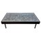Vintage Aluminum Acid Etched Coffee Table by Bernhard Rohne, 1970s 1