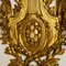 Antike französische Louis XVI Bronze Wandleuchte 3