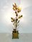 Mid-Century Blumen Stehlampe aus Messing von Hans Kogl 2
