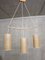 Vintage Scandinavian 3-Drop Pendant Lamp 1