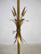 Vintage Goldfarbene Mais Lampe im Hollywood Regency Stil 3