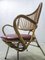 Vintage Rattan Lounge Chair from Rohe, Image 5