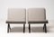 Scandinavian Architectural Lounge Chairs, Set of 2 8