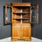 Antique English Corner Cupboard with Vitrine Top - Early 1900s 8