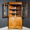 Antique English Corner Cupboard with Vitrine Top - Early 1900s, Image 8