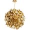 Pendant Light With Amber Swarovski Crystals 1