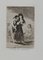 Francisco Goya, Ni So the Distinguishes, Etching, 1799, Image 1