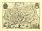 Acquaforte Franz Hogenberg - Mappa di Embden - Incisione originale - Fine XVI secolo, Immagine 1