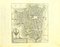 Carte Franz Hogenberg - Ypres - Gravure à l'Eau Forte - Fin 16ème Siècle 1
