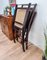 Mid-Century Italian Wood, Brass & Rattan Folding Chairs, Set of 2 6