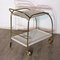 Two-Tiered Metal Service Trolley, 1950s 2