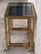 Italian Brass and Smoked Glass Nesting Tables, 1950s, Set of 2, Image 4