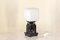 Opal and Black Marble Table Lamp, 1970s, Image 5