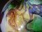 Multicolored Blown Glass Plate by Alex Vieira 7