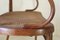 Antique Dining Chairs in the style of Thonet and Wackerlin & Co., Set of 5 28