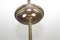 Antique Ceiling Lamp in Nickel Plated Brass with Opaline Glass Shade 4